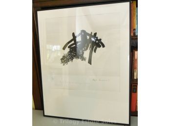 MINUCCHI, Agapito Signed And Numbered Print (b&w)