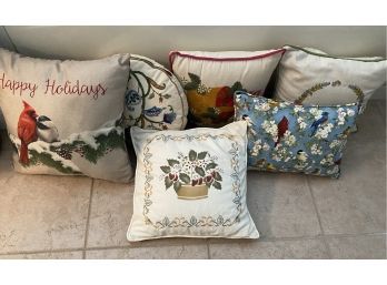 6 Decorative Pillows - Br3q