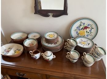 Stangl Pottery Country Garden Set Service For 8 Plus Extras