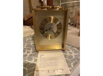 New Jostens Brass Clock
