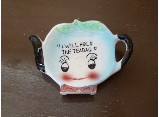 'i Will Hold The Teabags' Holder