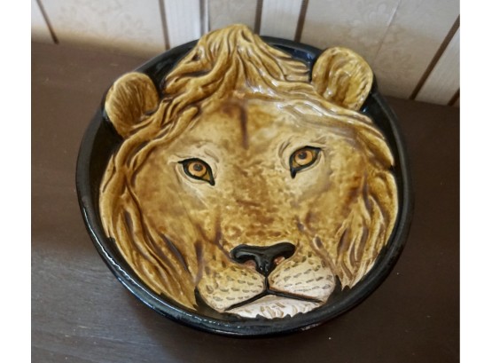 Heavy Lion Bowl (made In Italy)