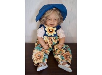 1994 Laughing Pat Secrist Doll (sunflowers)