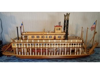 Steamship Model & Stand