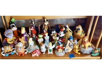 Shelf #21 Over 30 Dolls (mr Potato Head)