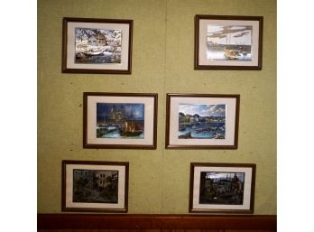 6 Framed  Dufex Prints