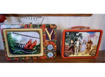 2 Wizard Of Oz Lunchboxes