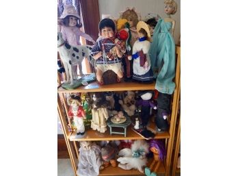 Shelf #22 Lot Of Dolls 26