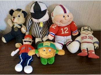 6 Boston Sports Stuffed Animals & Dolls