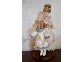 Double Doll On Stand