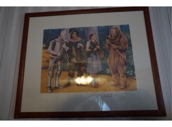 Signed Wizard Of Oz Picture