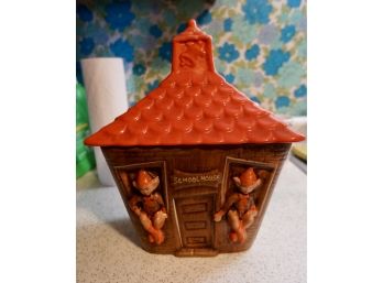 School House Cookie Jar