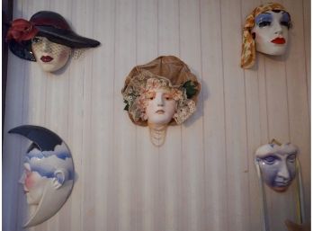 5 Porcelain Masks