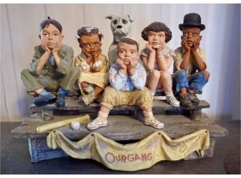 'Our Gang' The Little Rascals Statue
