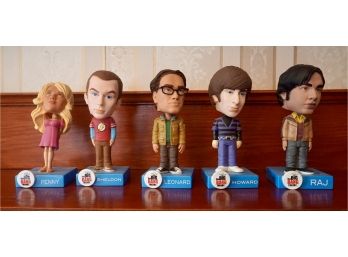 Big Bang Theory Bobble Head Set (5)