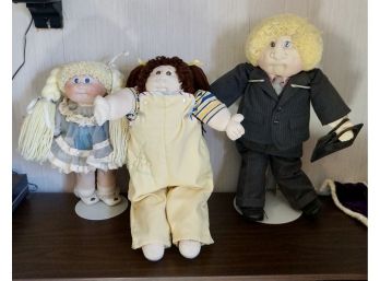 3 Cabbage Patch Dolls