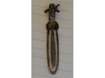 Sterling? Elephant Book Mark Articulated