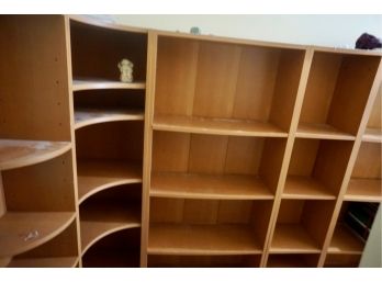 6 Piece Book Shelves 91L X 10D X 72T
