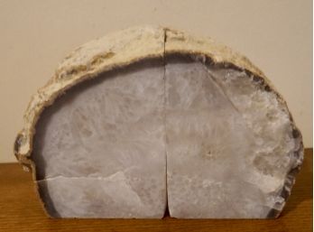 Geode Bookends 6T X 5W X 2 1/4D