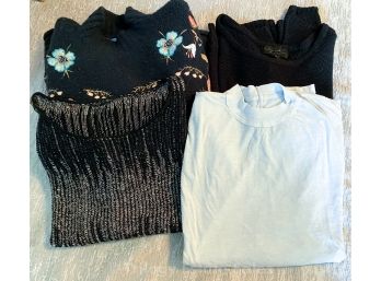 Lot Of 4 Womens M Long Sleeves