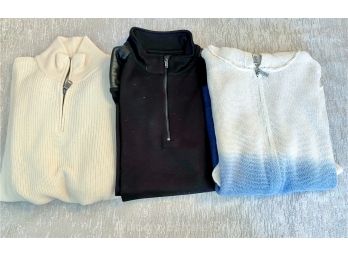 Lot Of 3 High End Mens Sweaters
