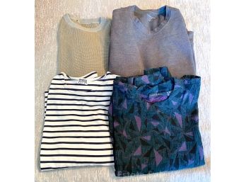 Lot Of 4 Mens Sweaters