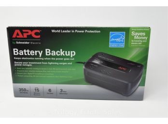 Apc Battery Backup BE350G New In Box