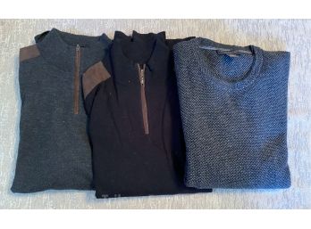 Lot Of 3 Mens Sweaters