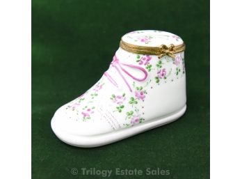 Limoges Baby Bootie Bank