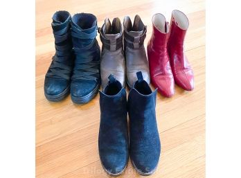Lot Of 4 Womens Boots