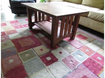 Mission Arts And Crafts Style Coffee Table