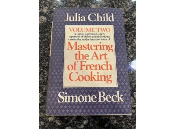 FIRST EDITION Mastering The Art Of French Cooking, Julia Child Volume 2 1970