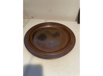 Vintage Arabia Of Finland Brown Platter