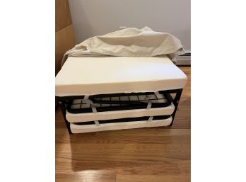Cleverly Designed Bed/Cot With Cover.  Never Used.