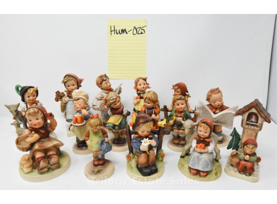 14 Hummel Figurines 1972-1979 Lot  C