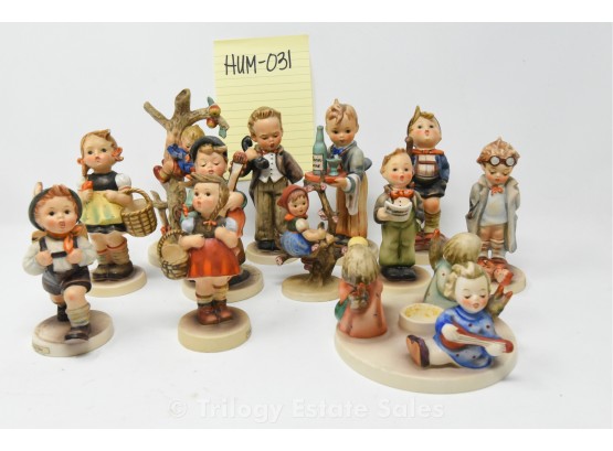 12 Hummel Figurines 1960-1972 Lot I
