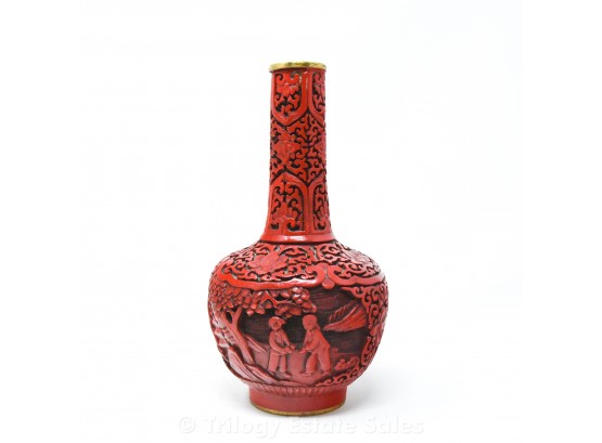 Imitation Cinnabar Vase