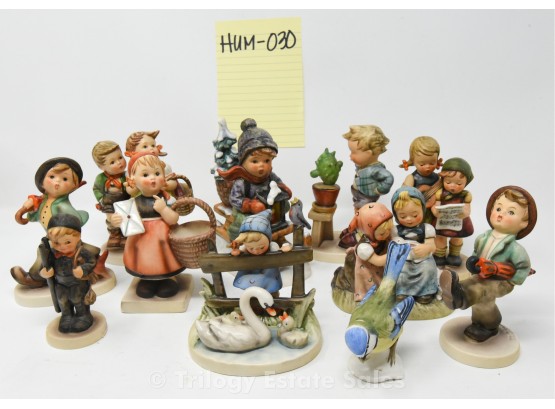 11 Hummel Figurines 1972-1979 Lot H