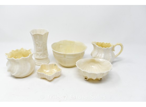 Belleek Shell Porcelain Lot