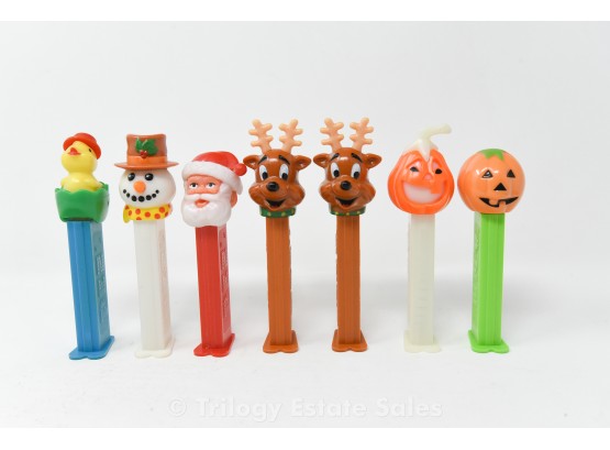 Holiday Pez Dispensers Lot