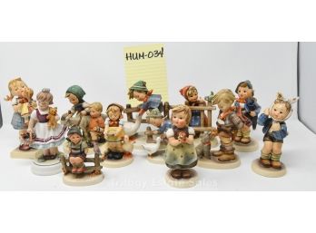 12 Hummel Figurines 1960-1972 Lot L