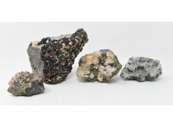 Sphalerite And Pyrite Specimen Lot