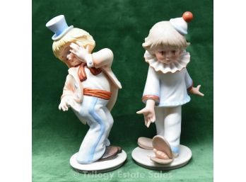 Two Goebel 7.5' Porcelain Figurines From 'Under The Big Top'
