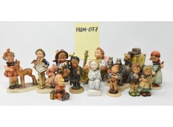 12 Hummel Figurines Mostly Early Date Stamps