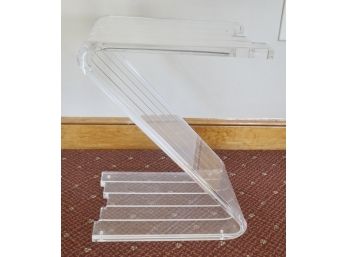 Lucite Plant Stand
