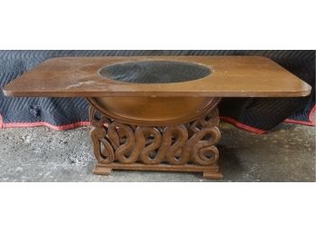 Carved Snake Coffee Table