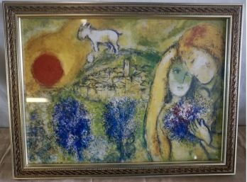 Framed Chagall Print