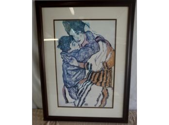 Framed Musuem Of Fine Arts Poster 1915 Schiell Wife & Nephew