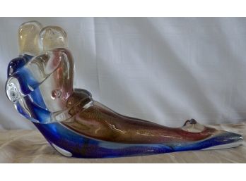 Studio Art Glasss Statue Lovers 'Farttu #198 Of 500