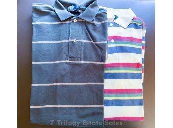 Lot Of 2 Polo By Ralph Lauren Mens Polo Shirts
